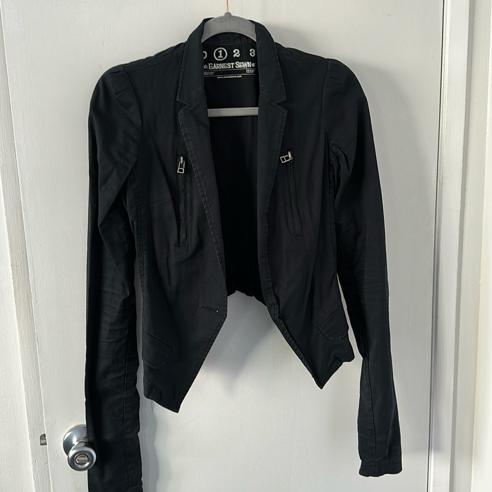 Earnest Sawn Sweet moto style jacket. Size 1